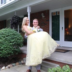 Yellow, Prom/Hoco Dress